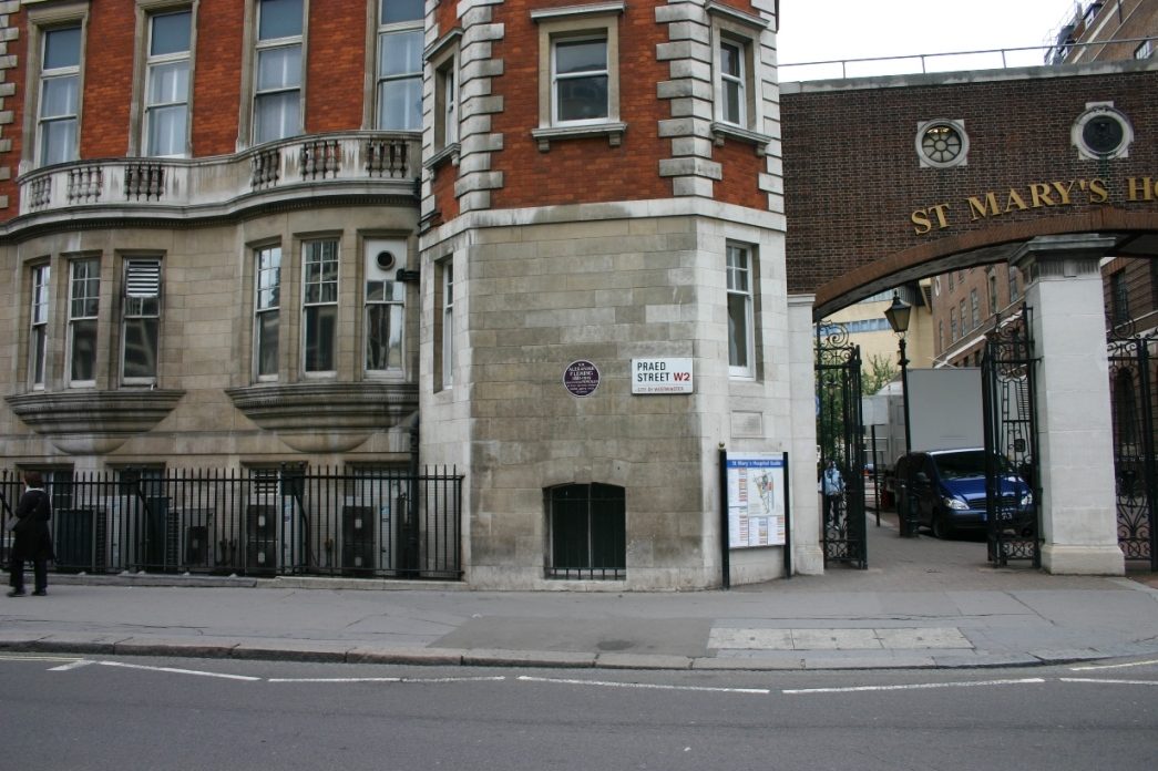 Alexander Fleming's Blue Plaque - 02.JPG